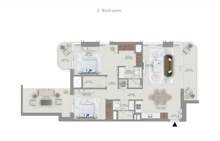 Baystar by Vida — floor plan