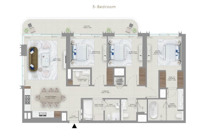 Baystar by Vida — floor plan