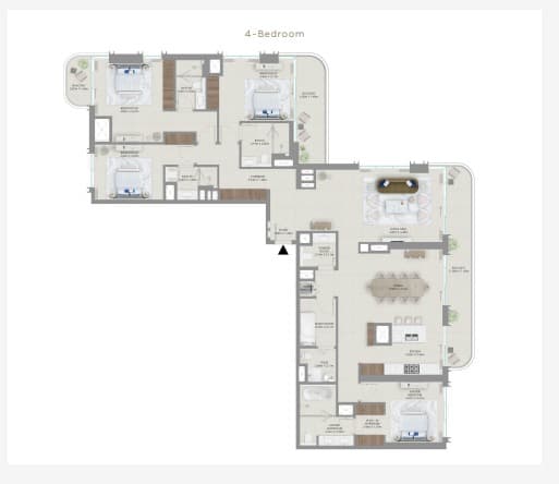 Baystar by Vida — floor plan