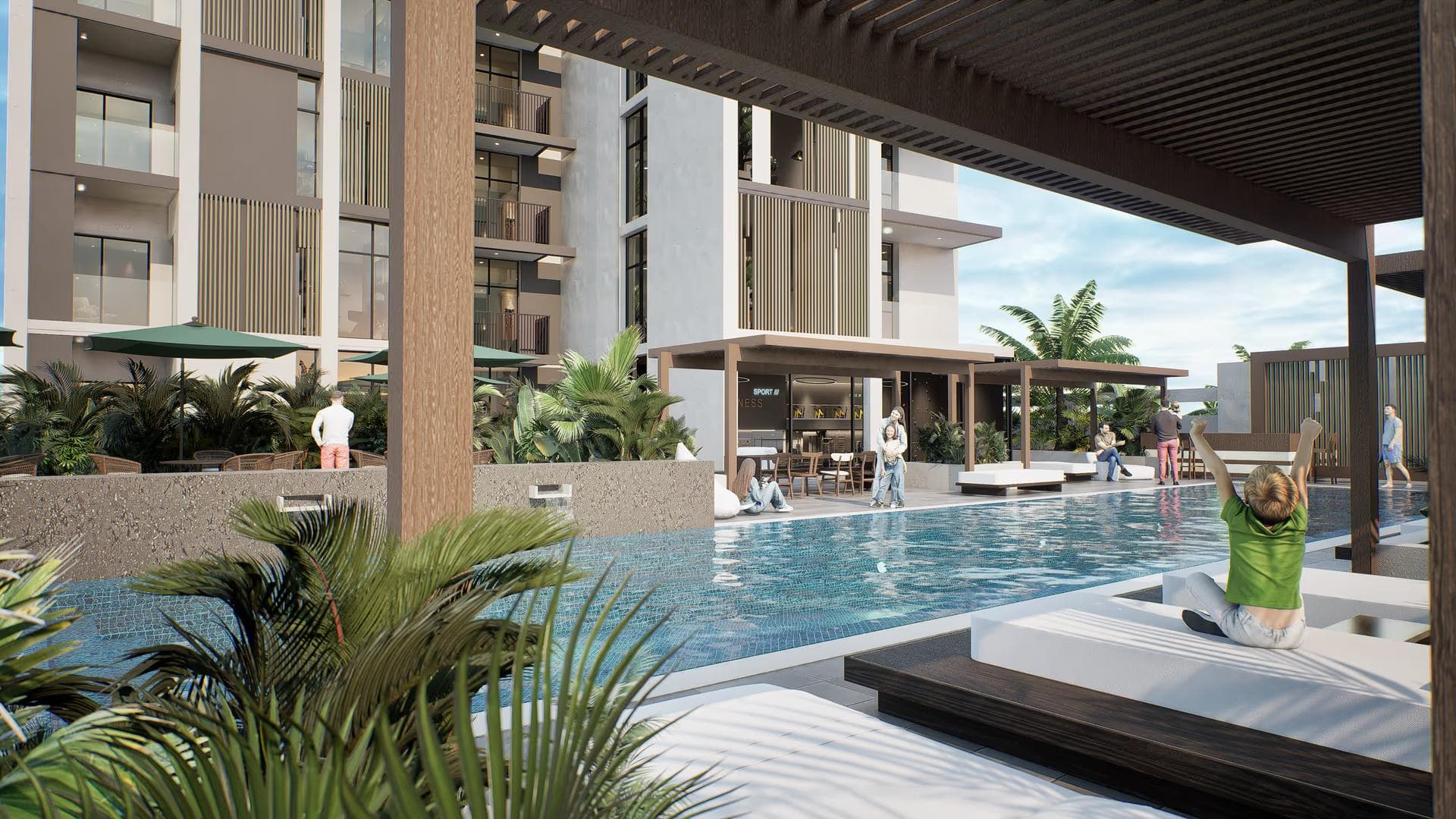 Aria Heights Apartments - Jumeirah Village Circle Dubai