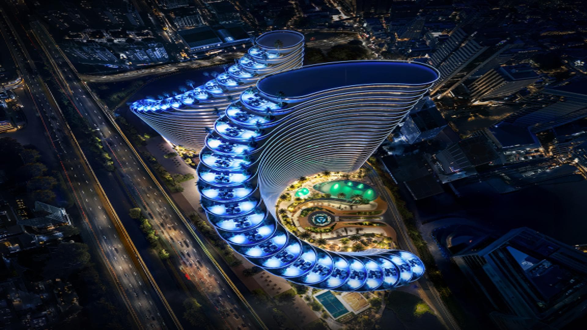 Binghatti Skyflame at Majan Dubai