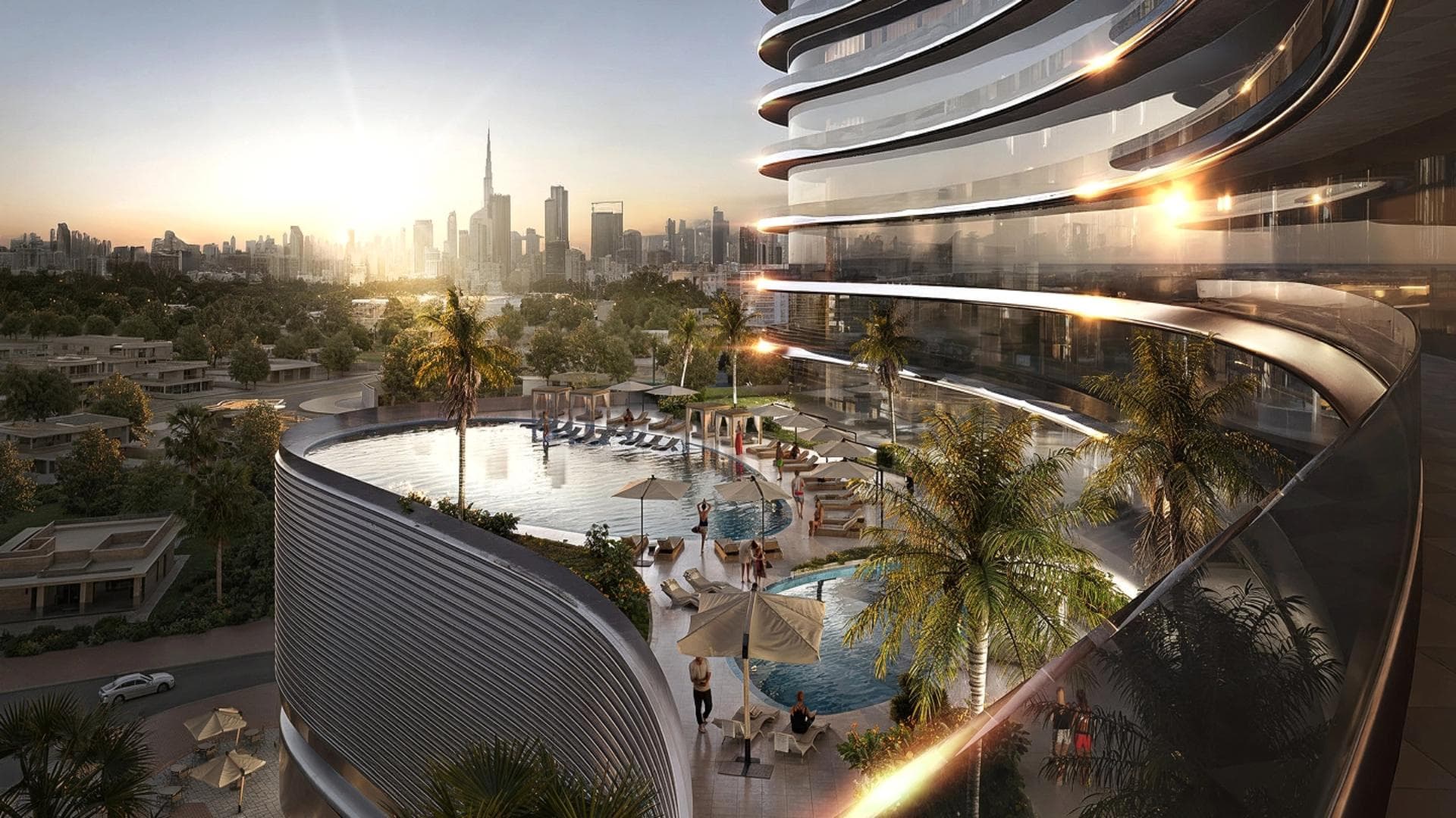 Binghatti Skyflame at Majan Dubai