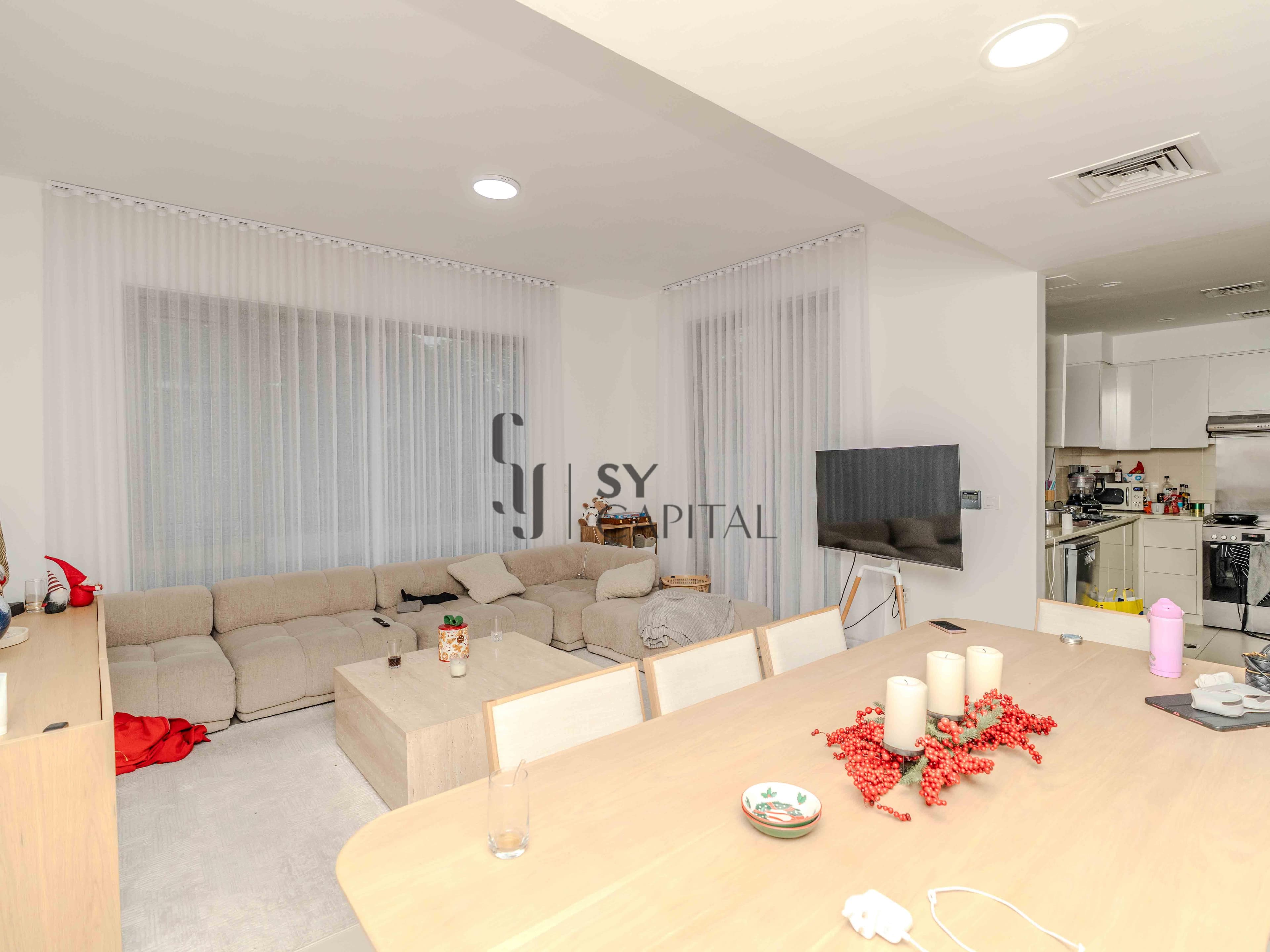 3BR Plus Maid | Single Row | Fully Furnished