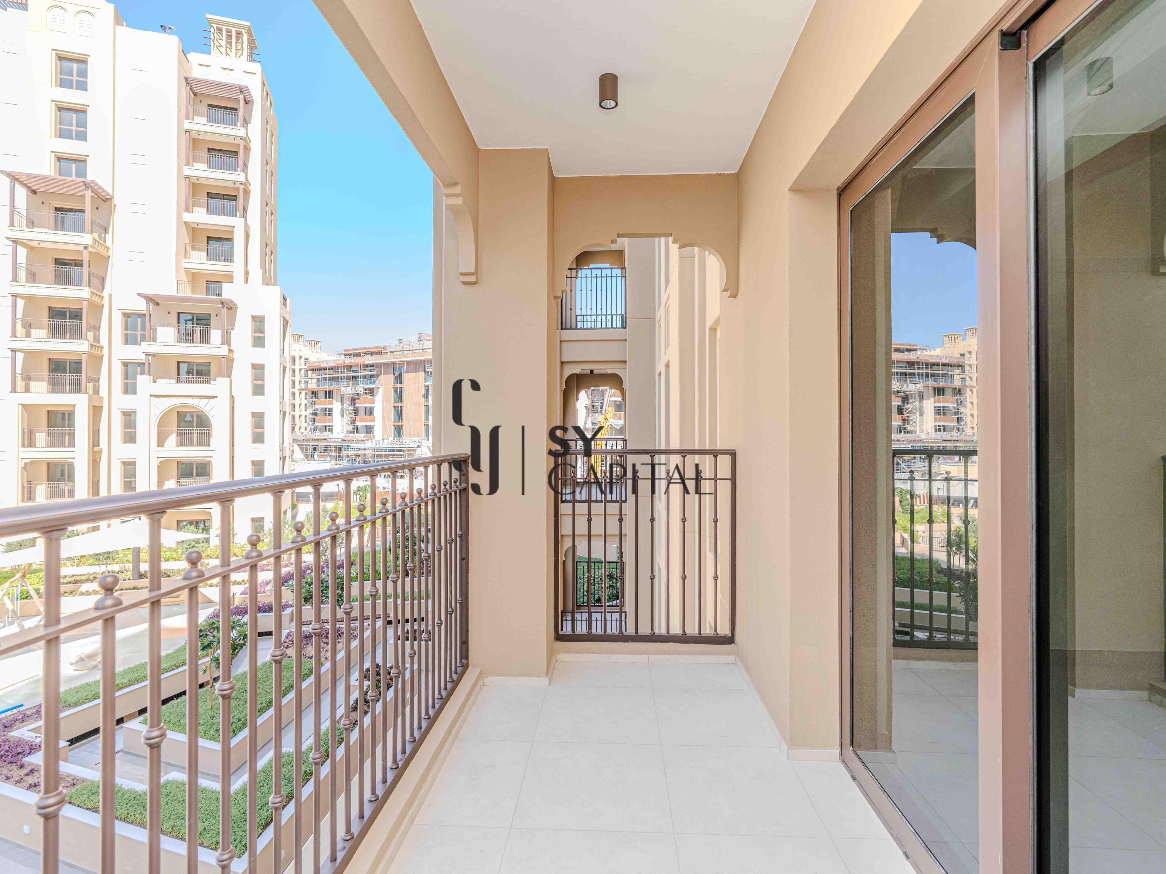 Overlooking Pool View | Multiple Balconies