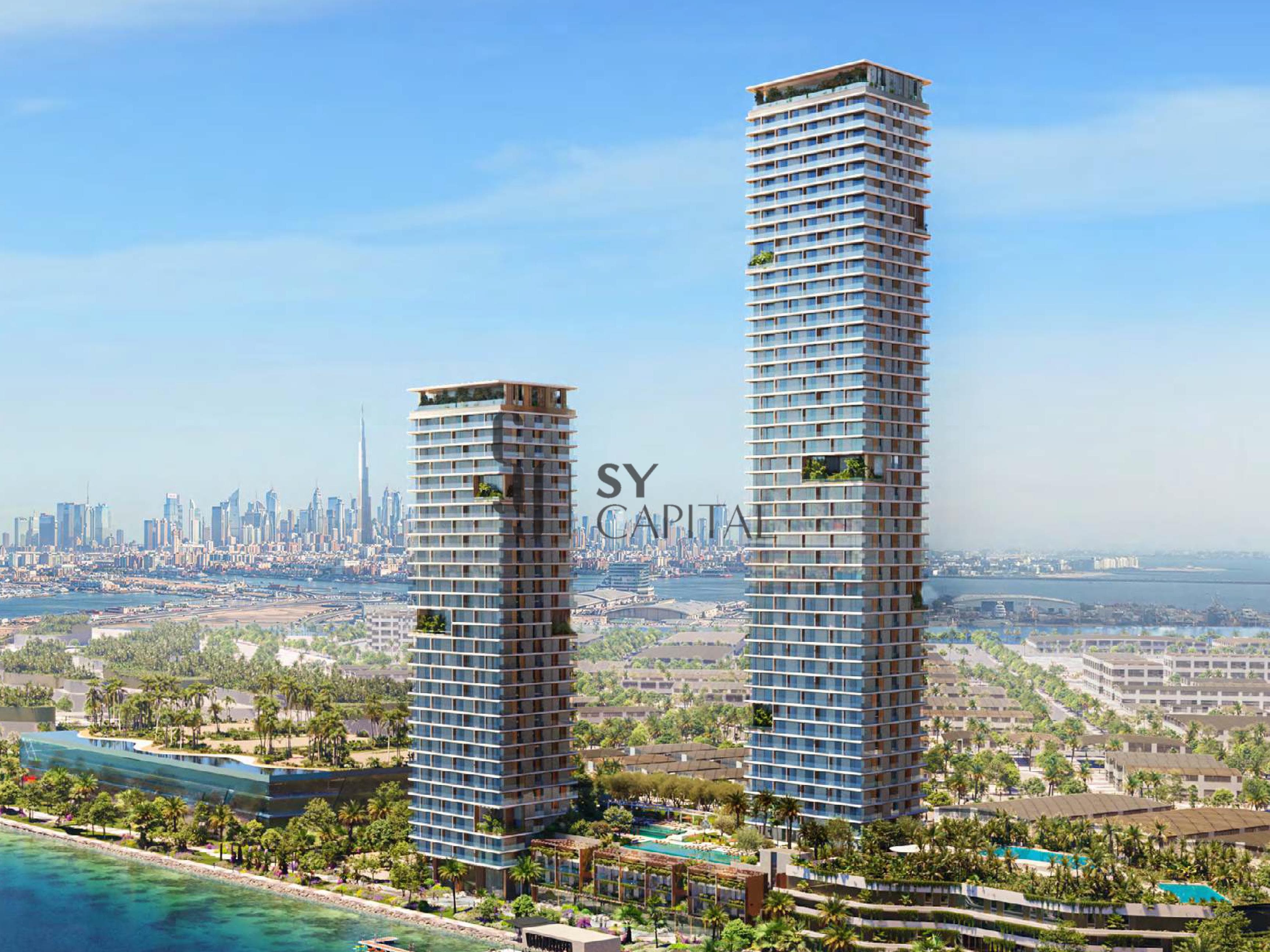 Sea and skyline and Sunset View | High Floor