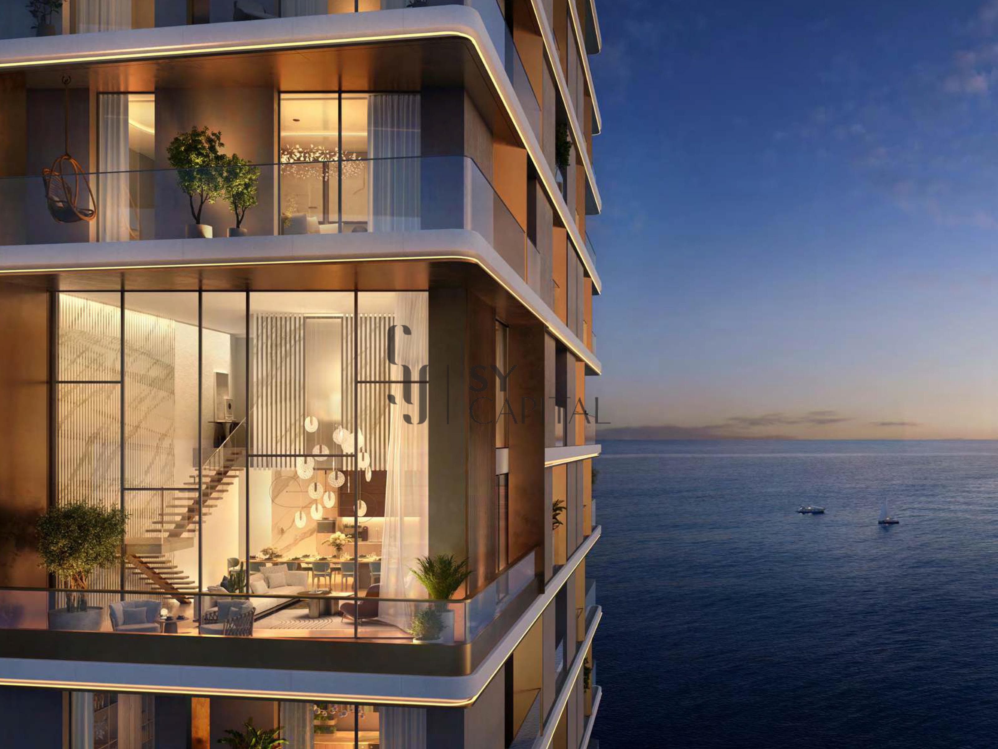 Sea and skyline and Sunset View | High Floor