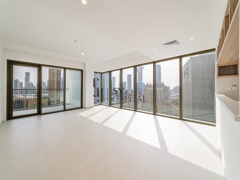 Full Burj Khalifa View | Corner Unit | Vacant