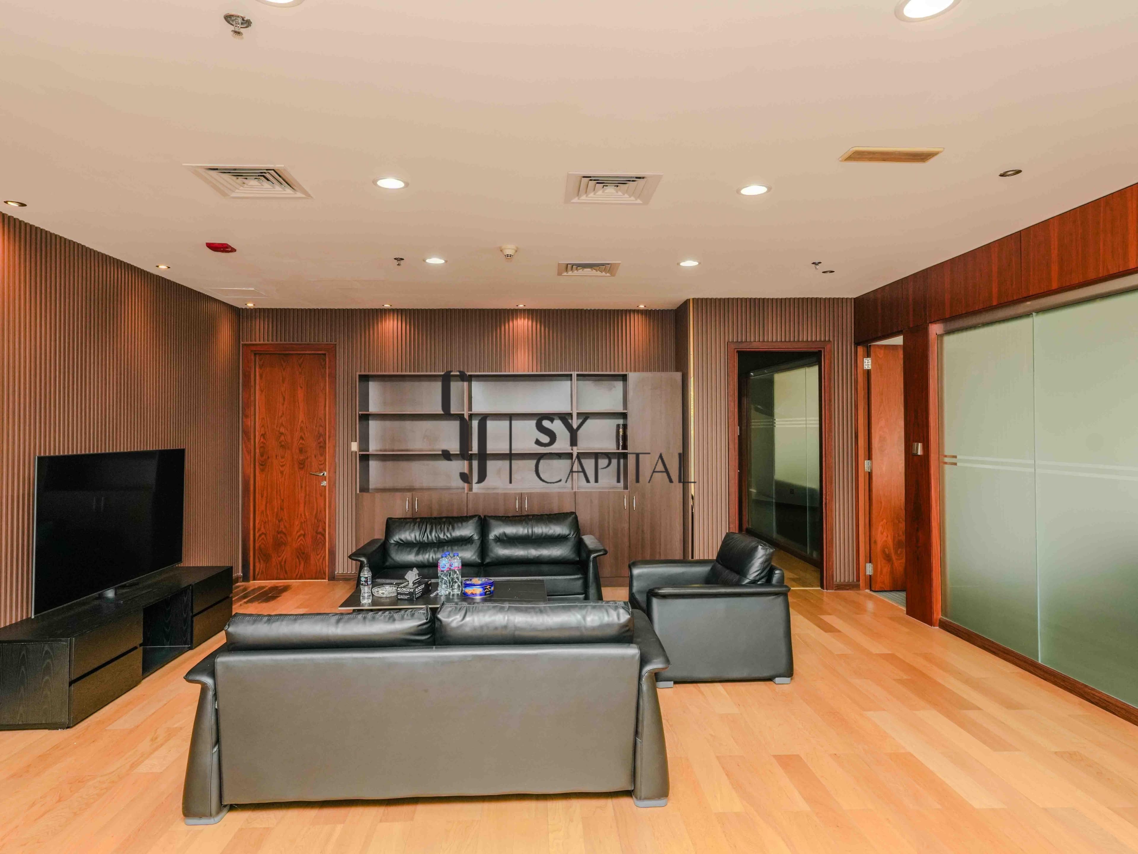 Furnished Half-Floor Office | Burj Khalifa View