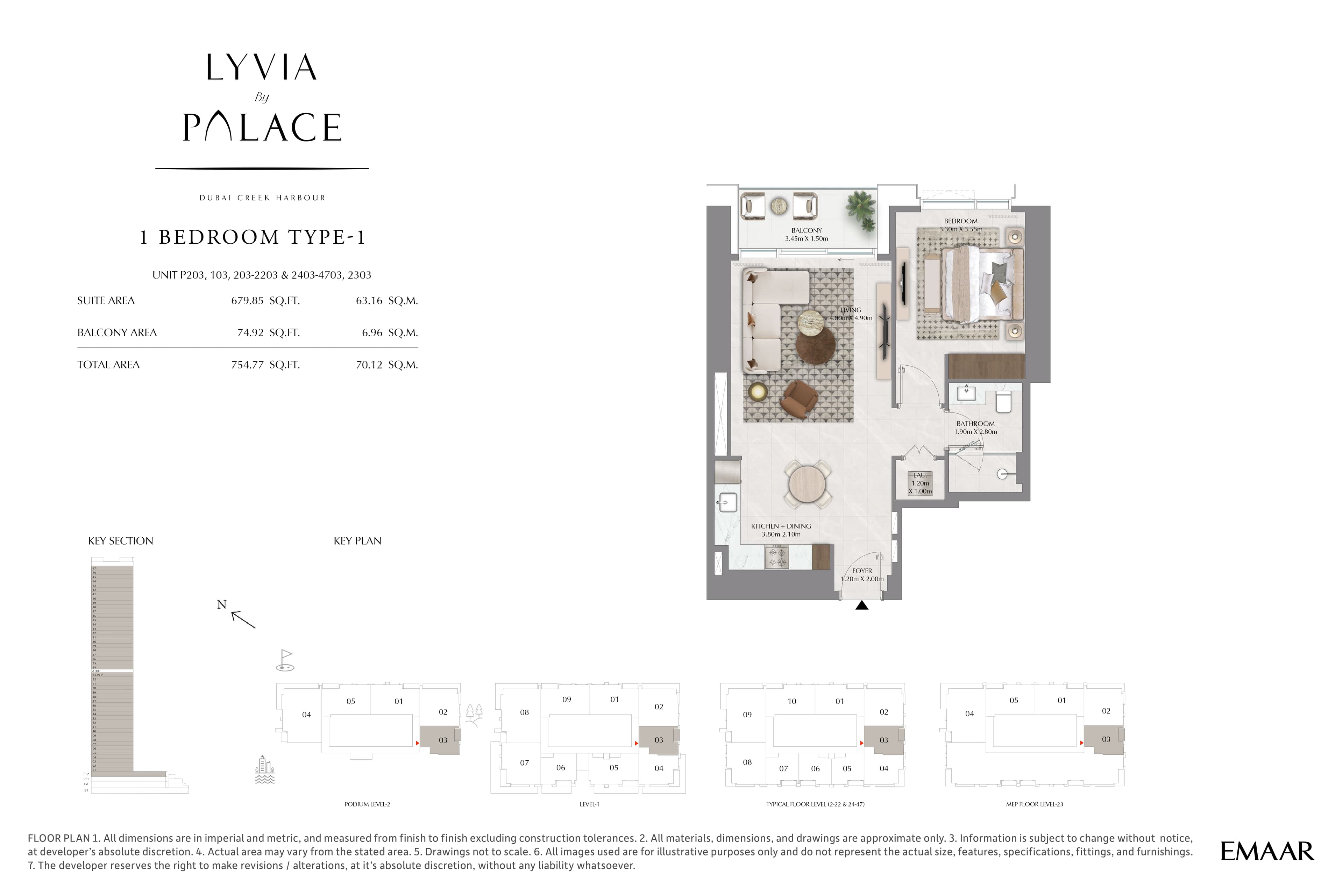 Lyvia by Palace — floor plan