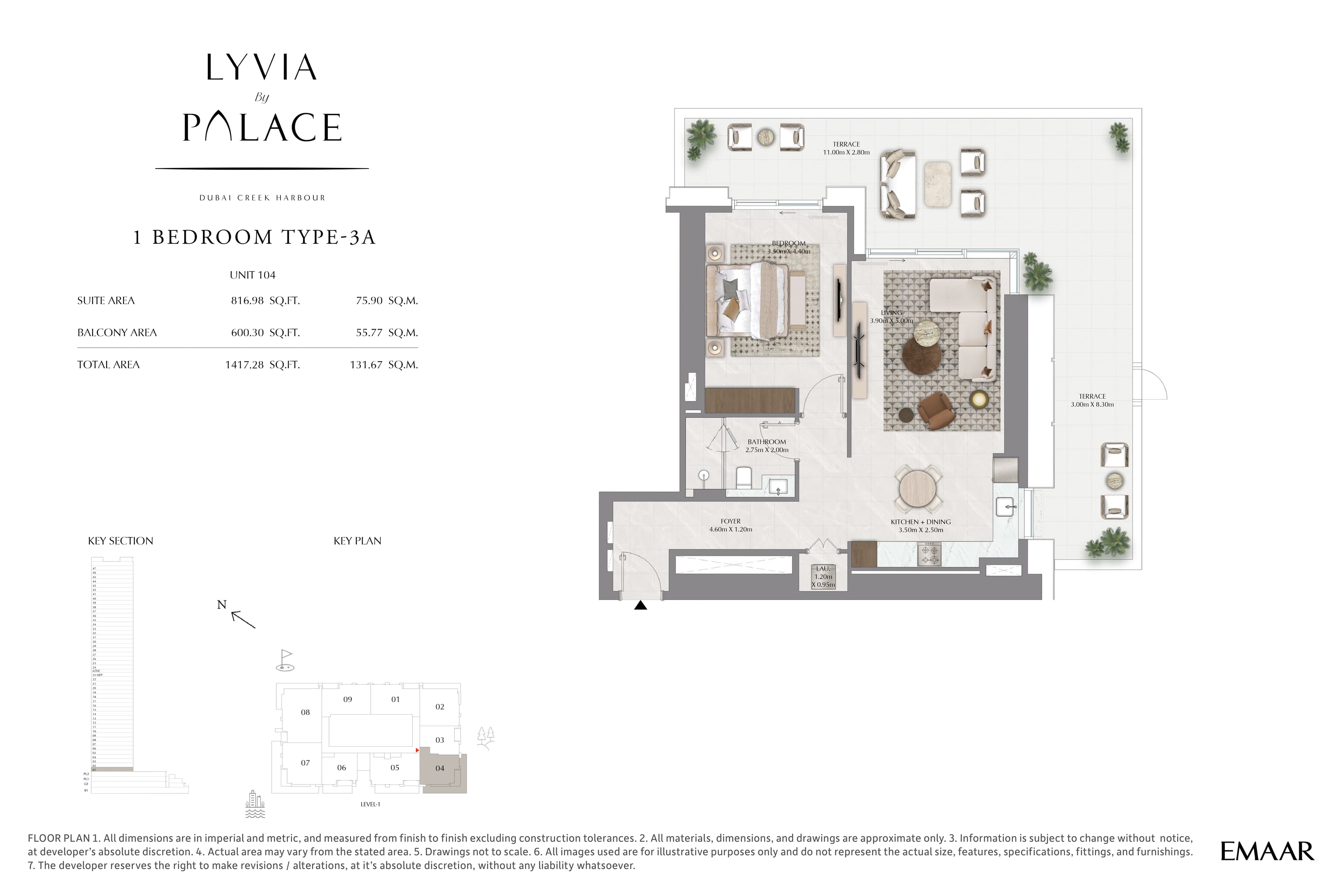 Lyvia by Palace — floor plan