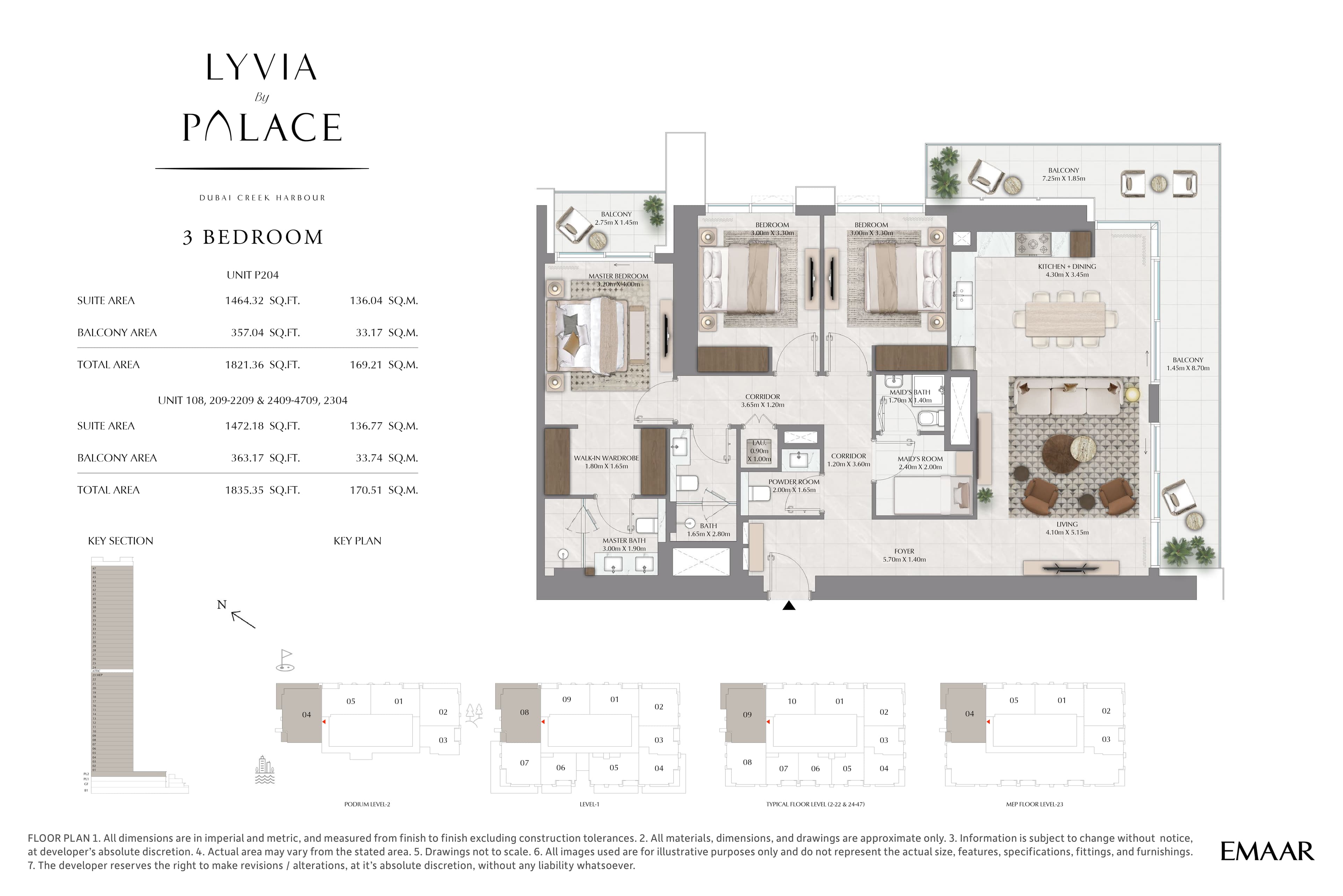 Lyvia by Palace — floor plan