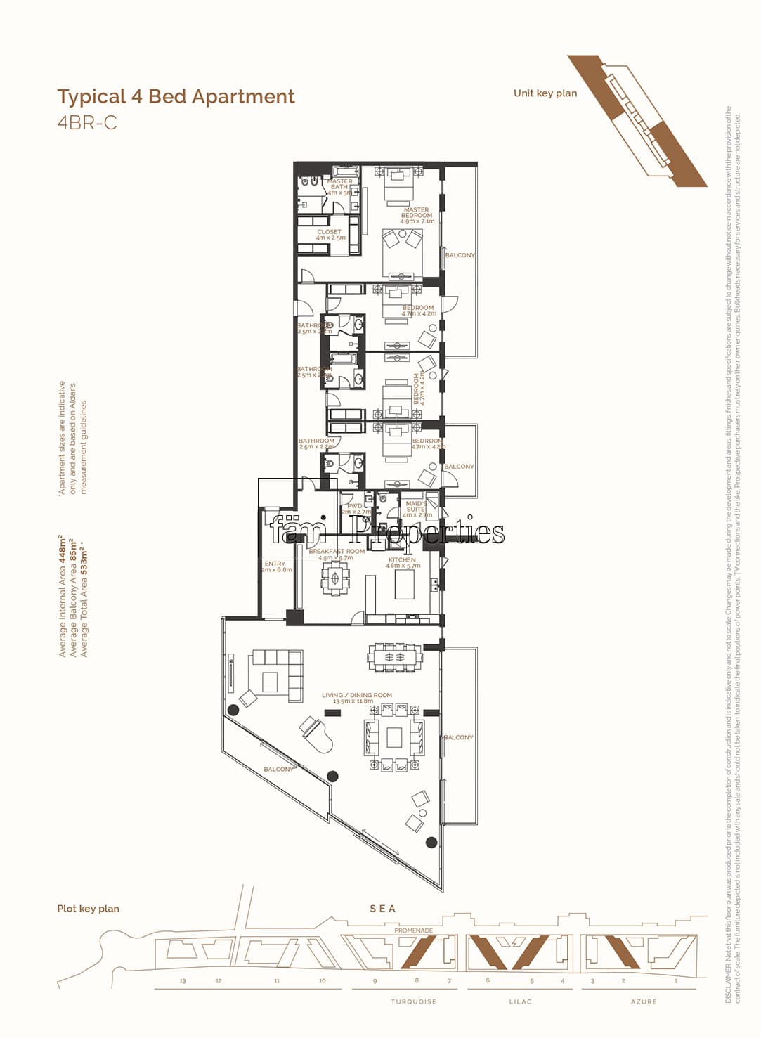 Mamsha Al Saadiyat — floor plan