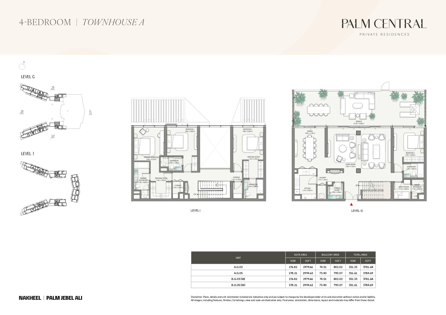 Palm Central Private Residences — floor plan