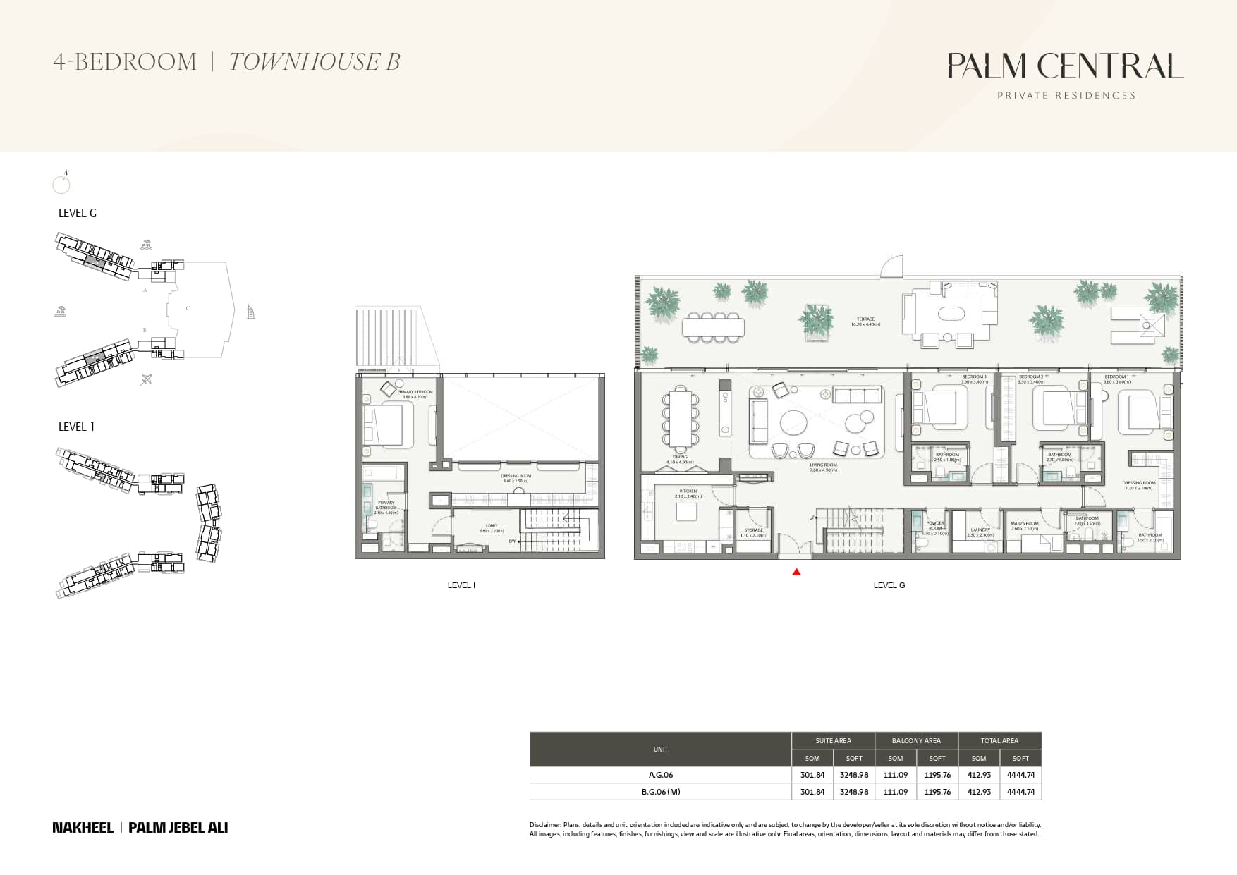 Palm Central Private Residences — floor plan