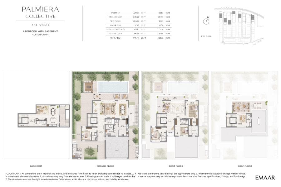 Palmiera Collective — floor plan