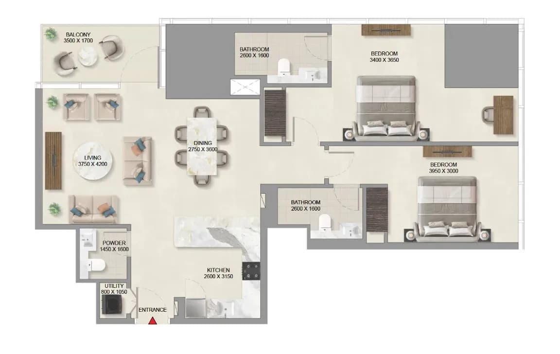 Sobha SkyParks — floor plan