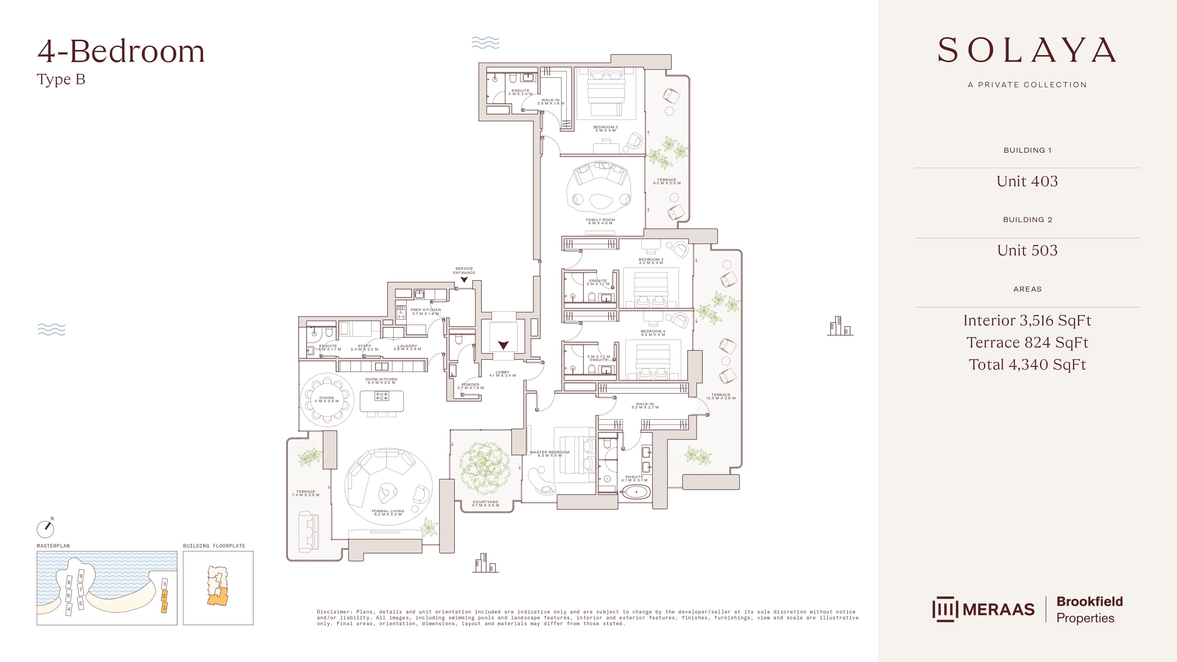 Solaya by Meraas — floor plan