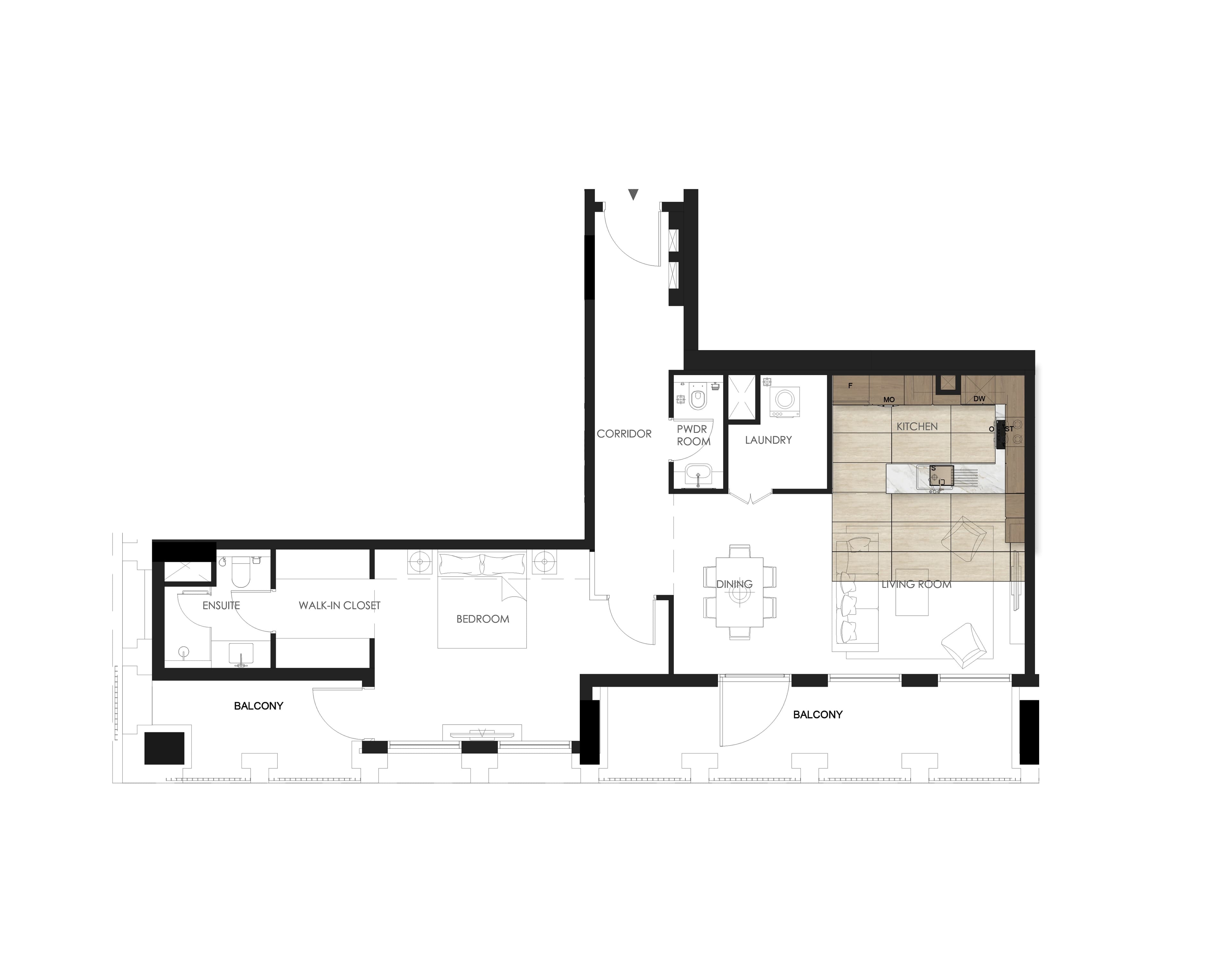 Tura Residence — floor plan