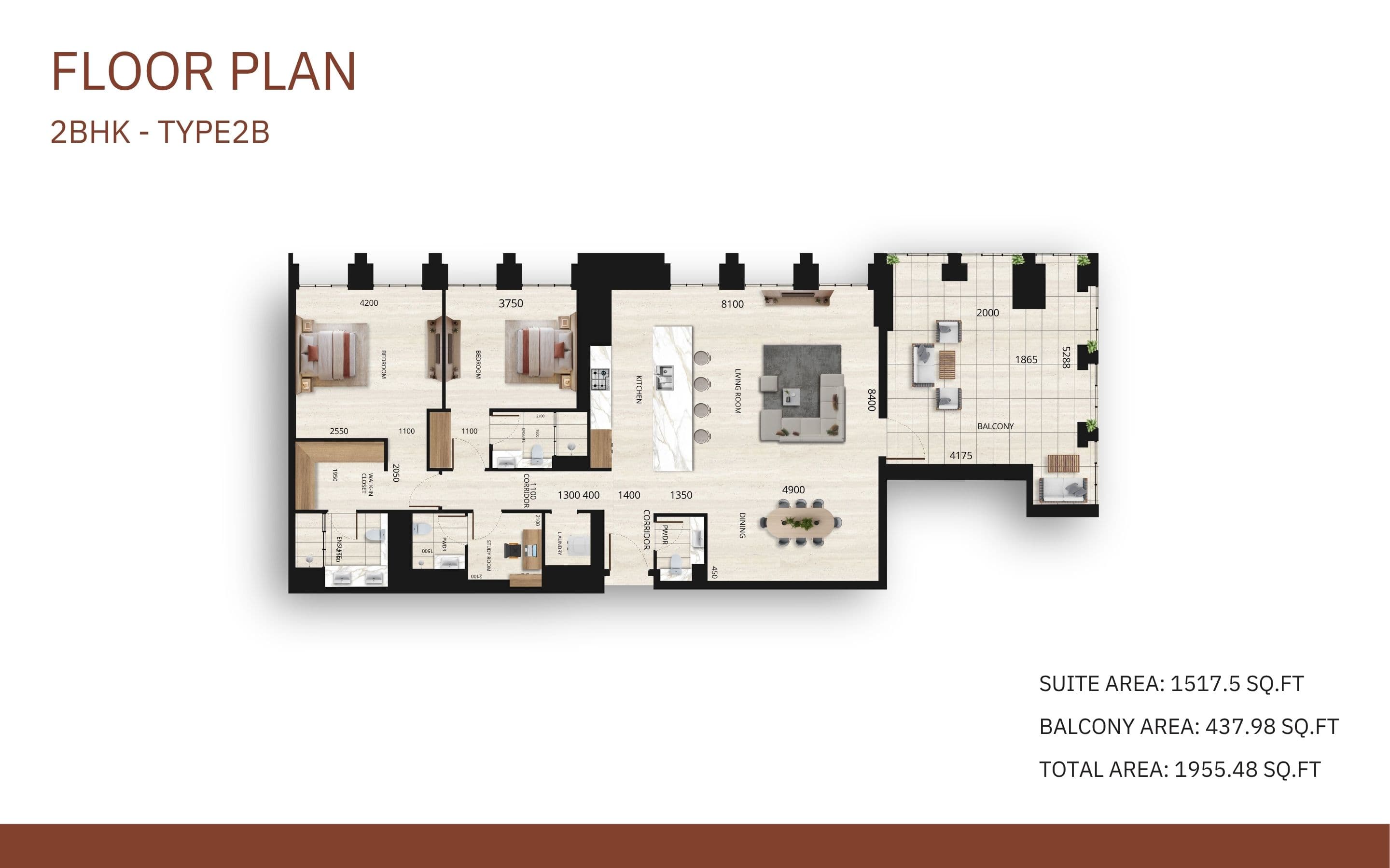 Tura Residence — floor plan