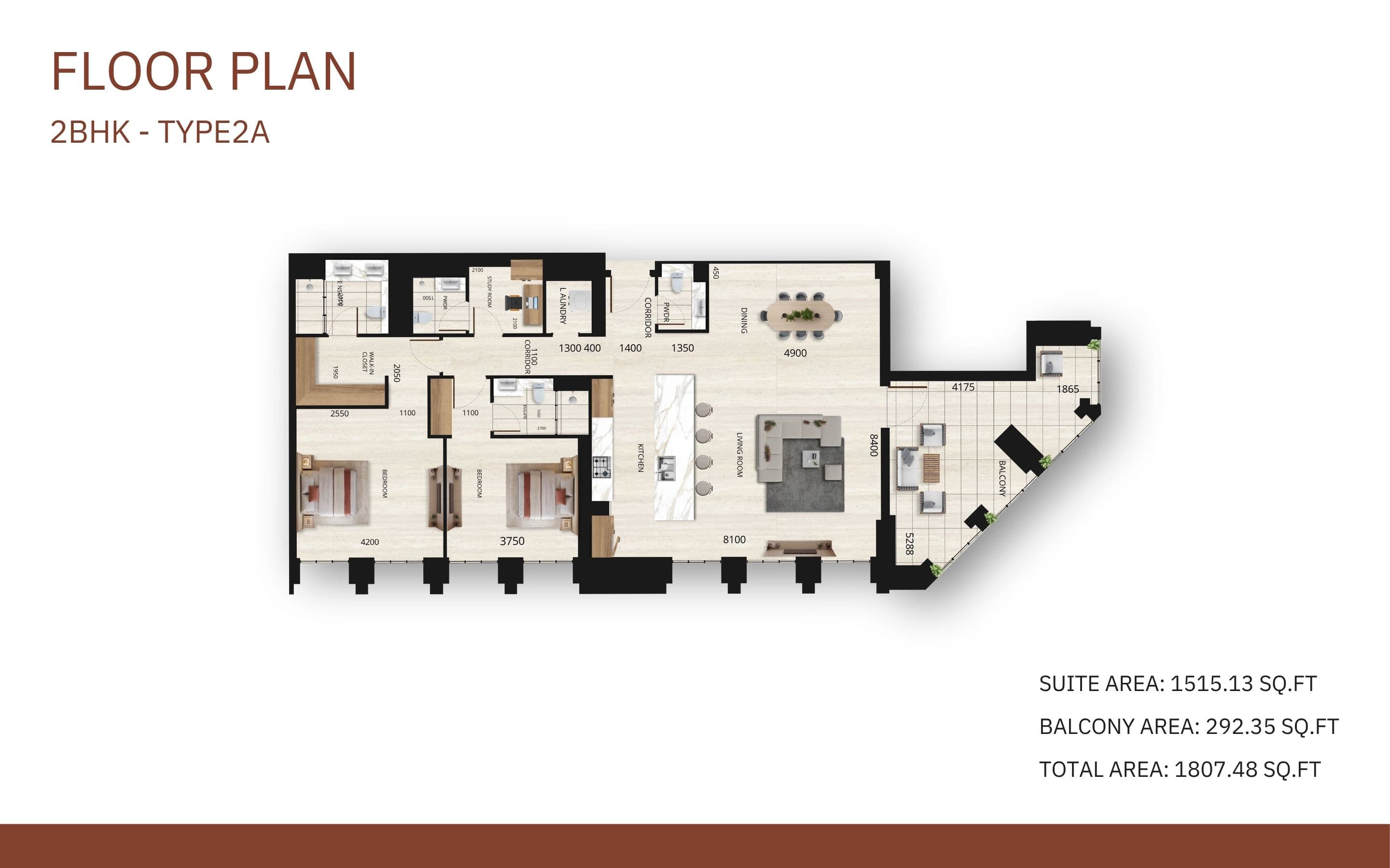 Tura Residence — floor plan