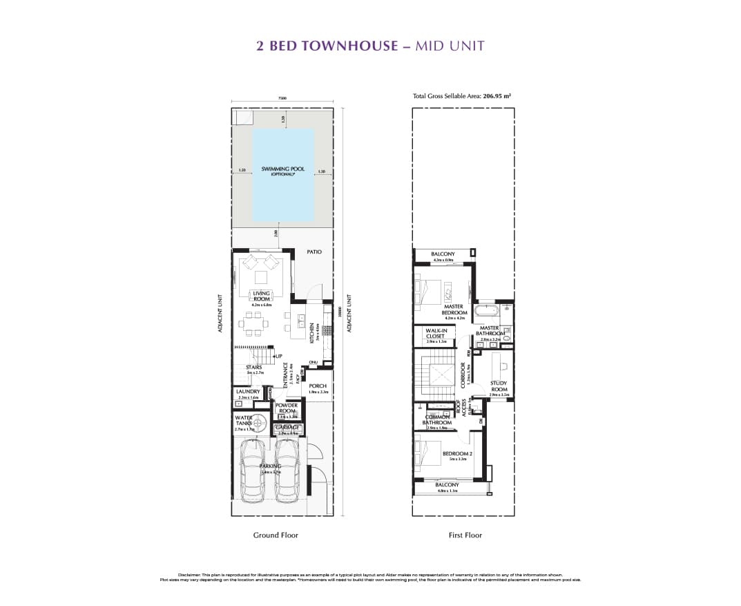 Yas Acres — floor plan