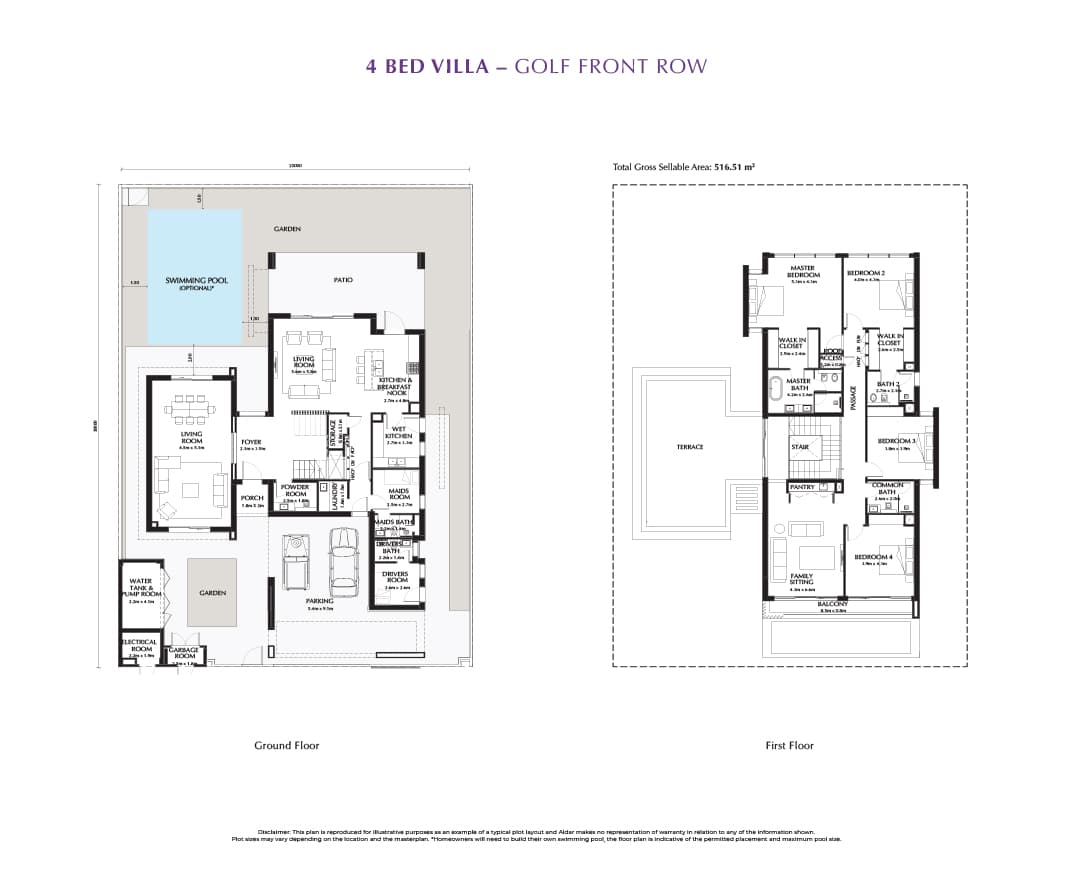 Yas Acres — floor plan
