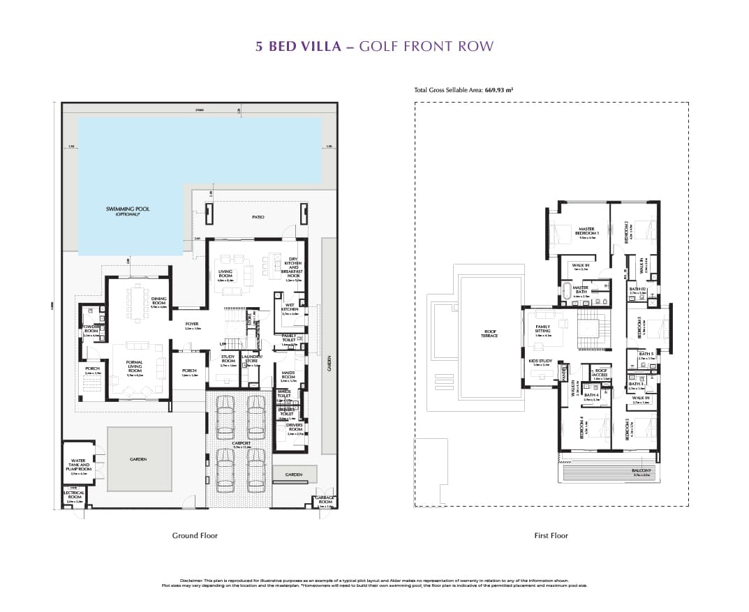 Yas Acres — floor plan