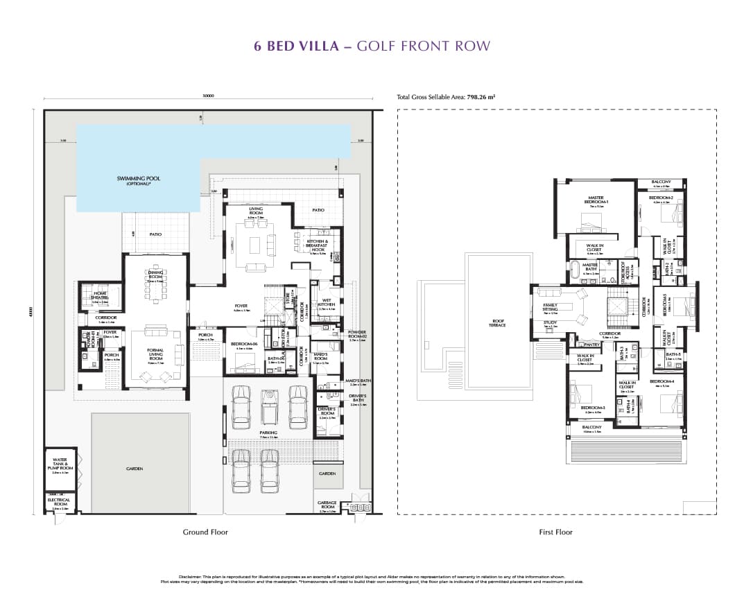 Yas Acres — floor plan
