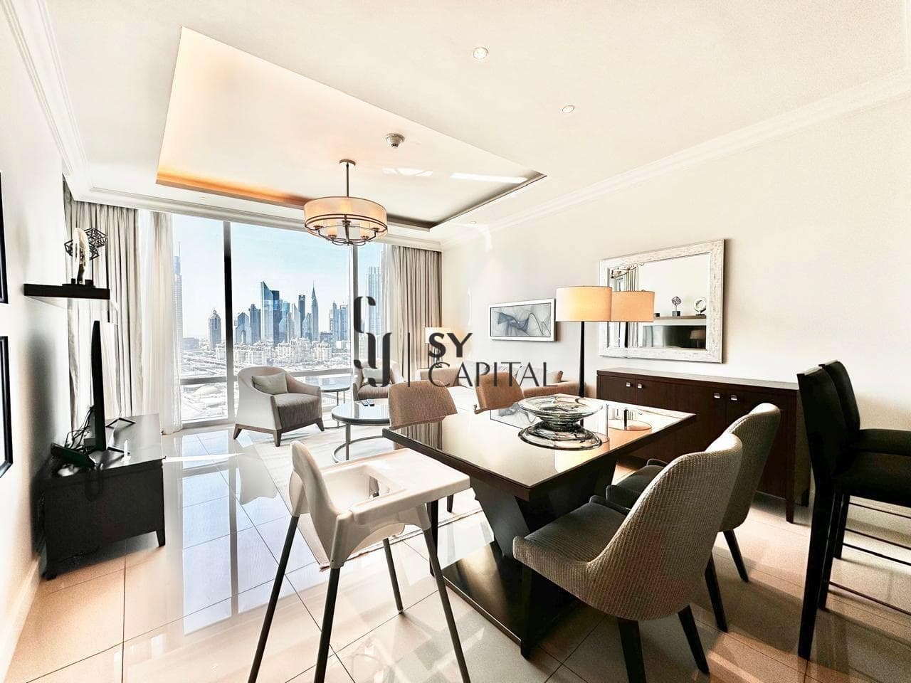 Fully Furnished | Burj Khalifa and Fountain Views