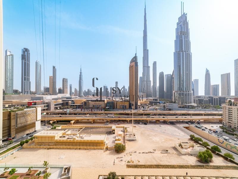 Full Burj Khalifa View | Corner Unit | Vacant