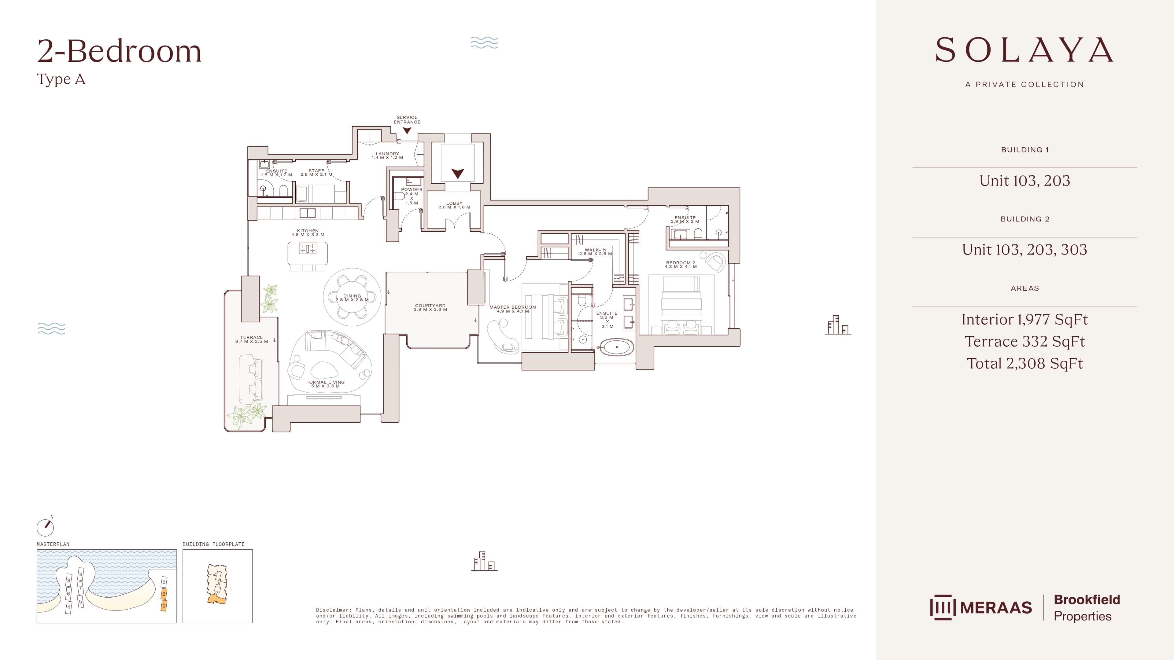 Solaya by Meraas — floor plan