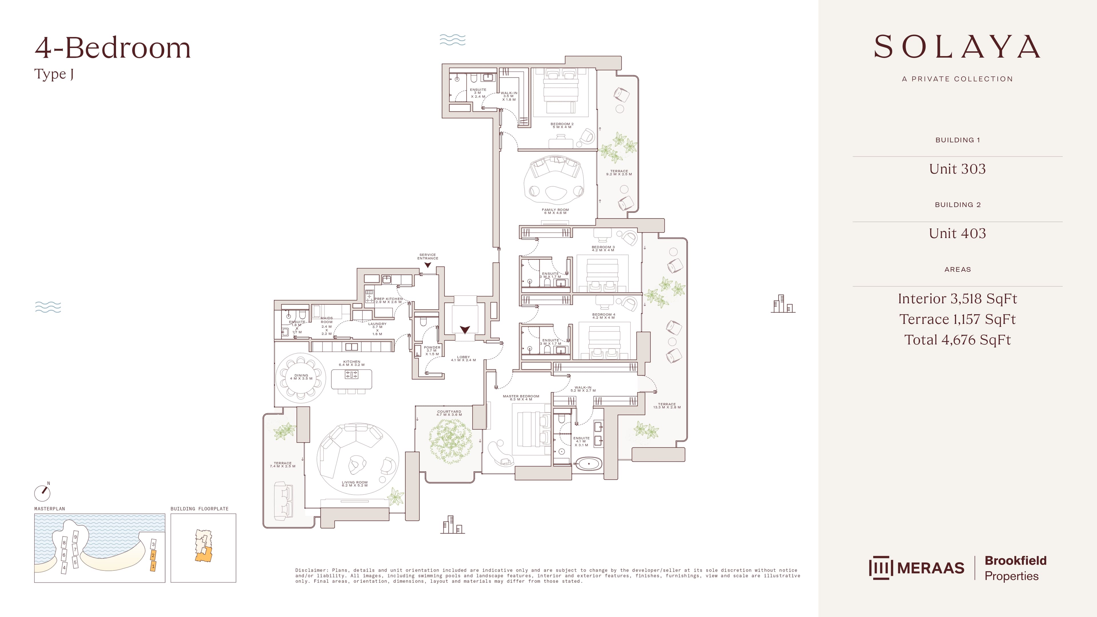 Solaya by Meraas — floor plan