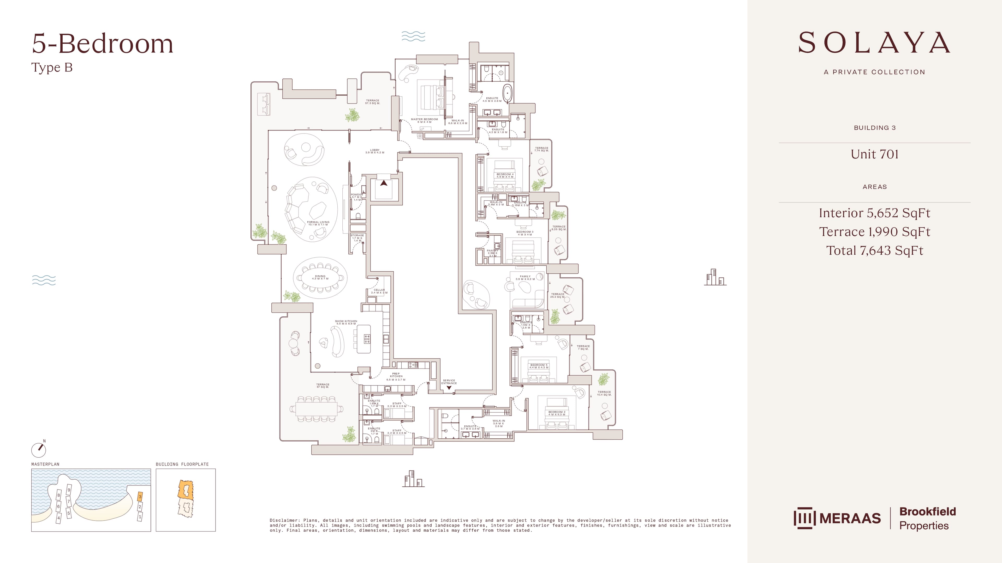 Solaya by Meraas — floor plan