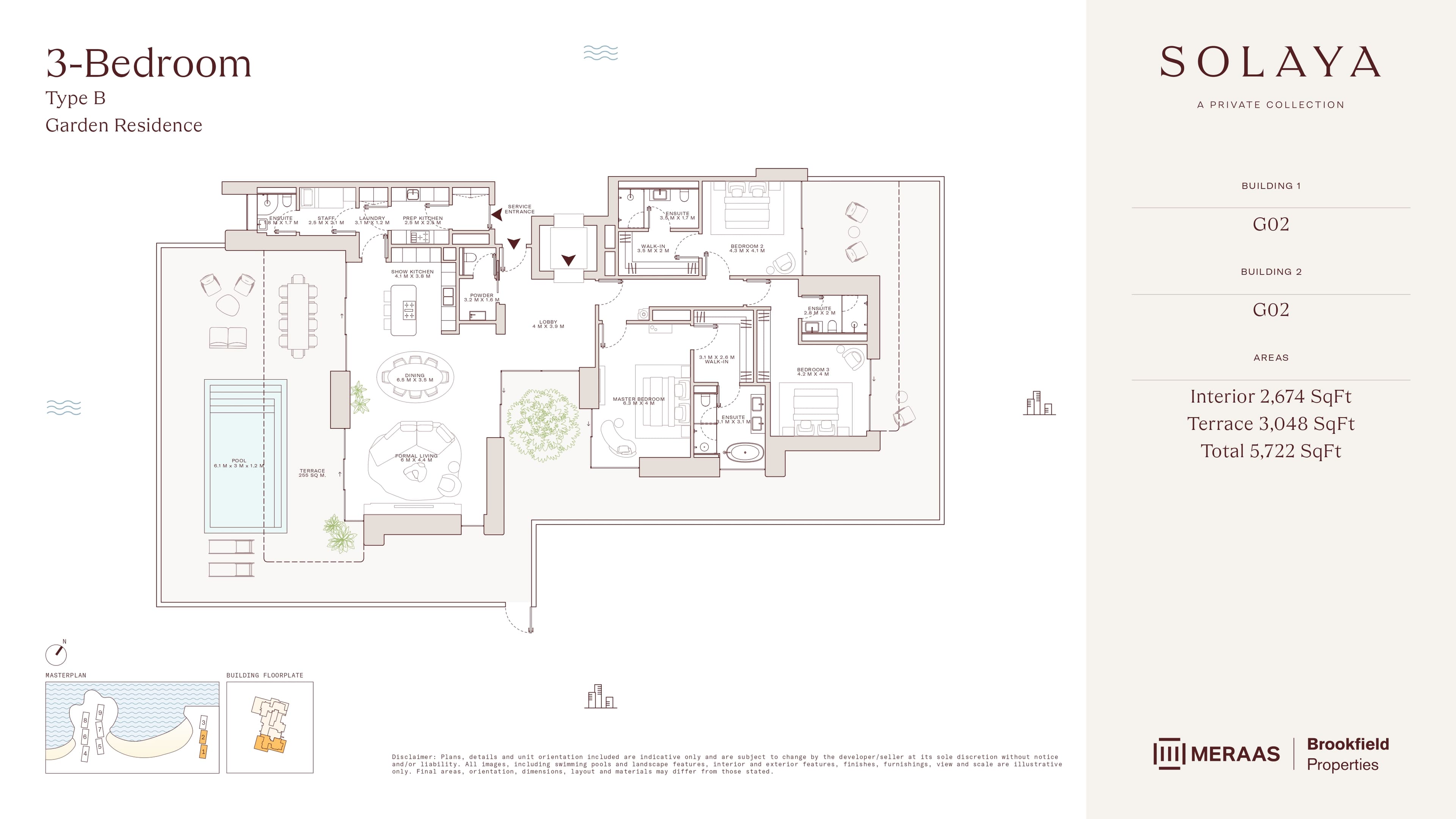 Solaya by Meraas — floor plan