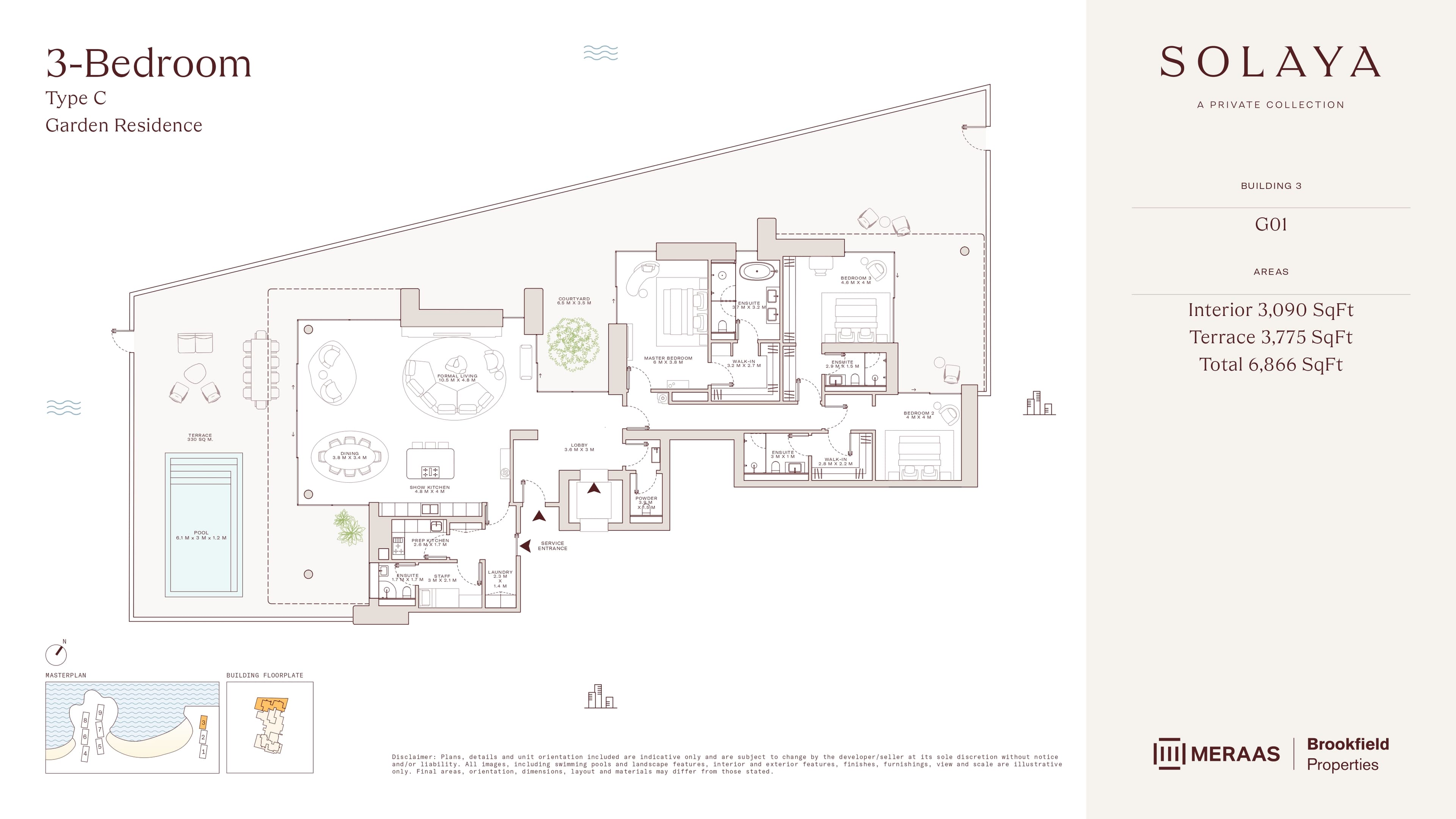 Solaya by Meraas — floor plan