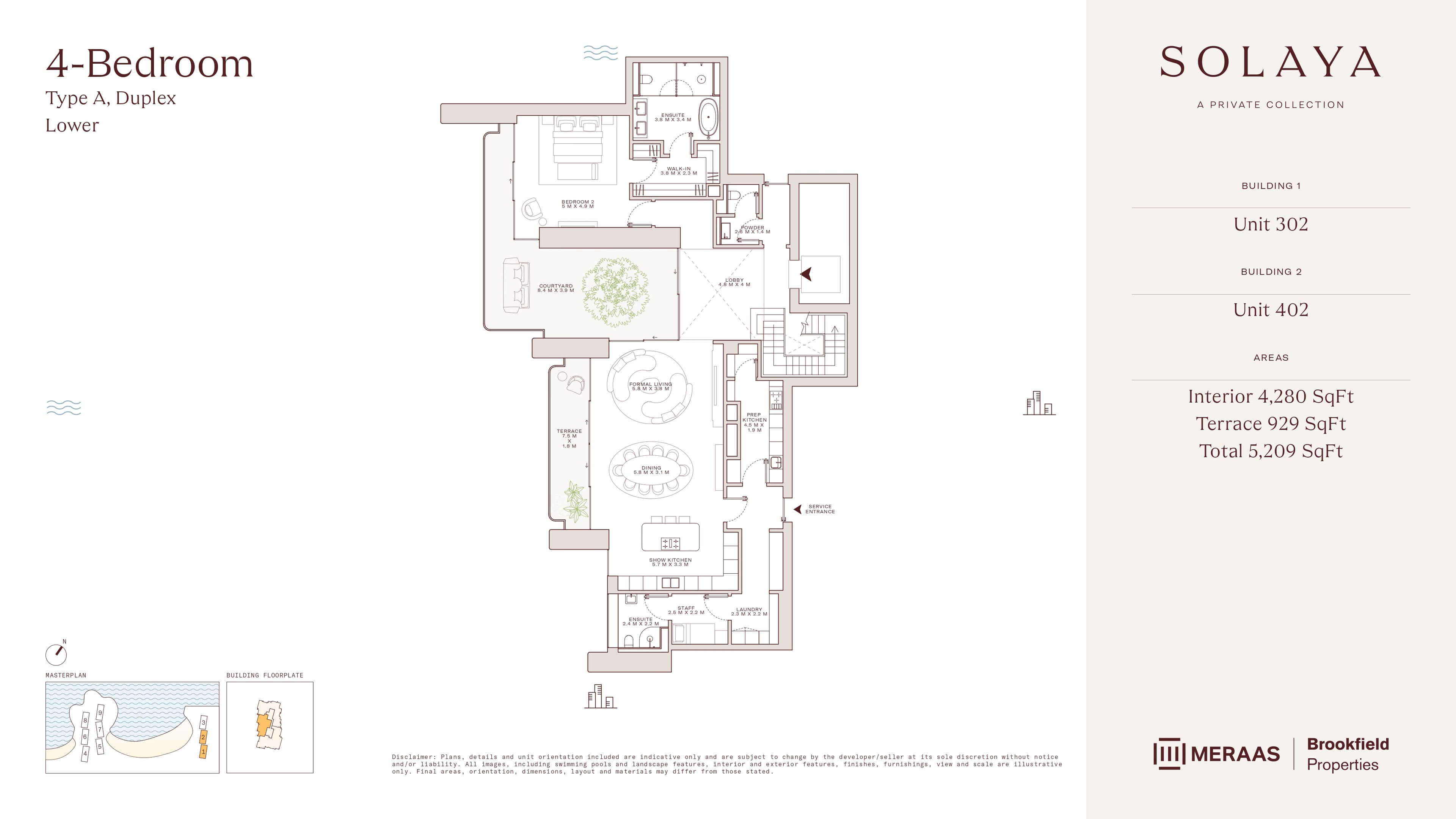 Solaya by Meraas — floor plan