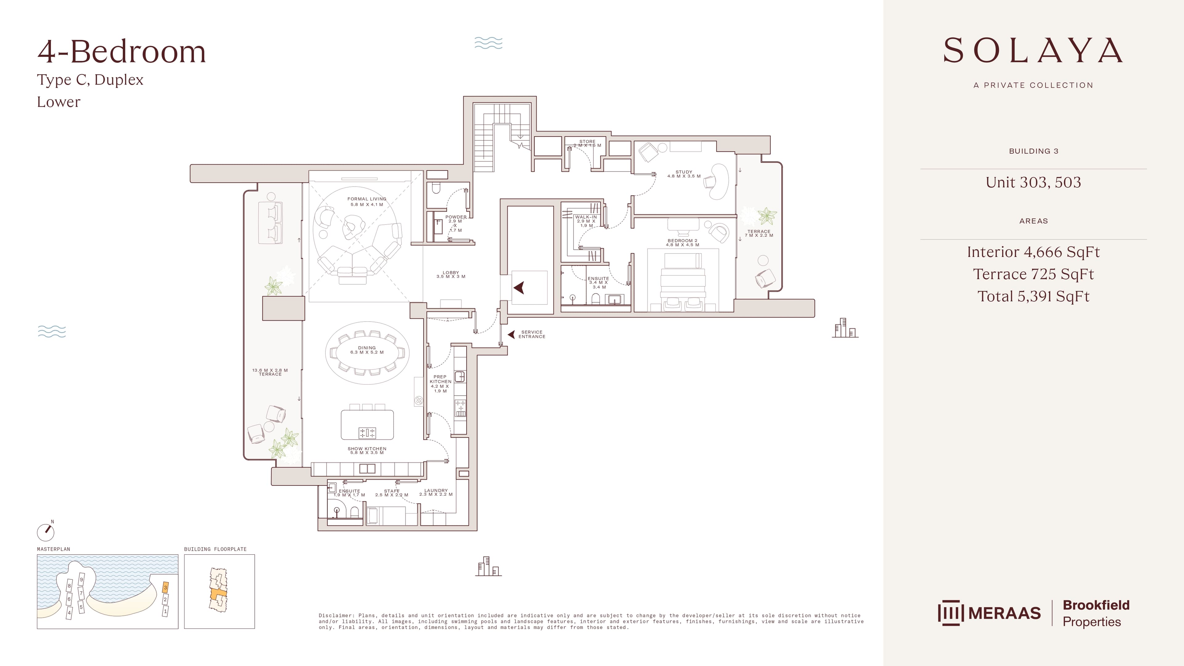 Solaya by Meraas — floor plan