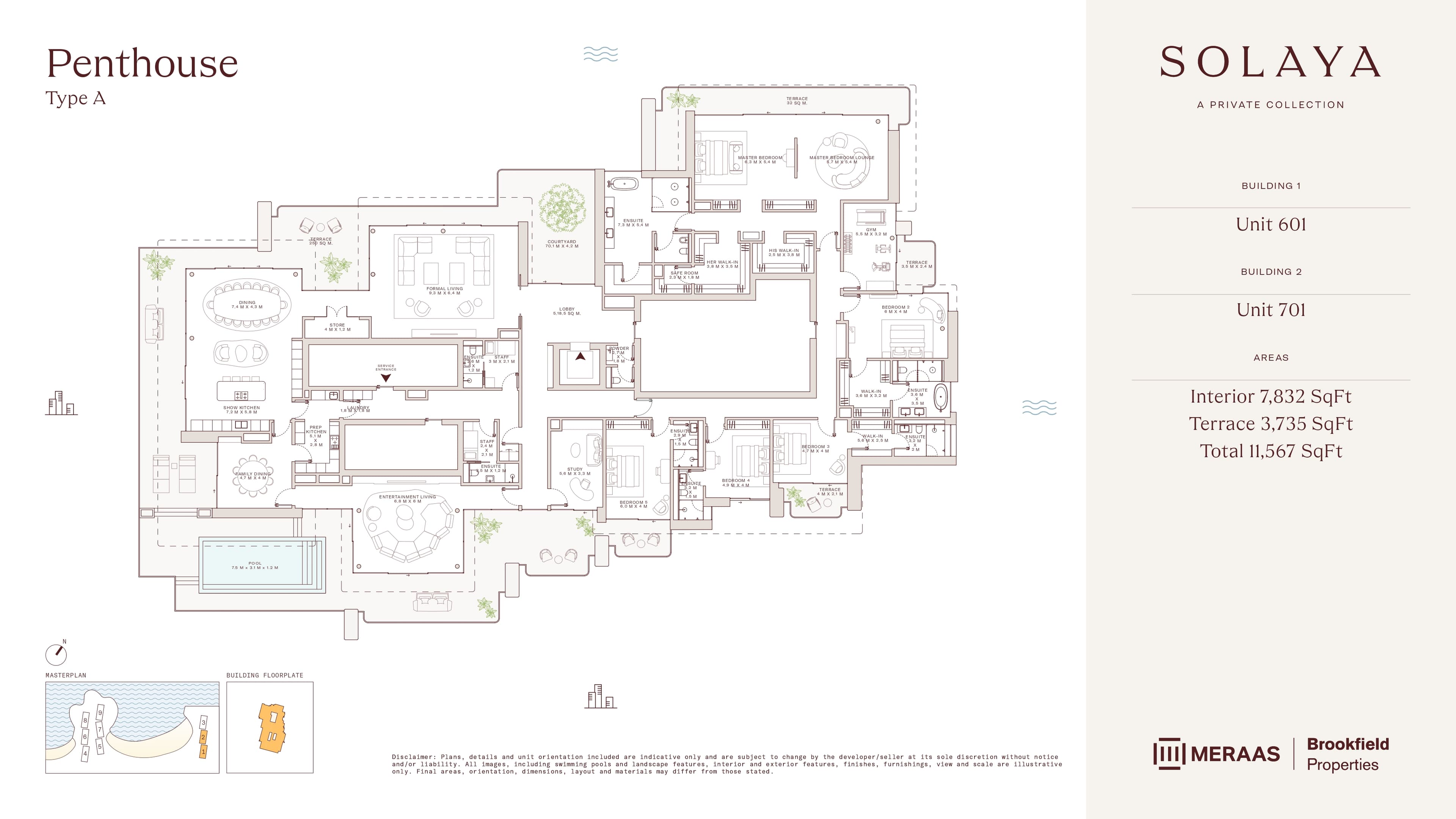 Solaya by Meraas — floor plan